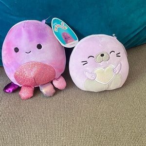 NWT purple squishmallow bundle